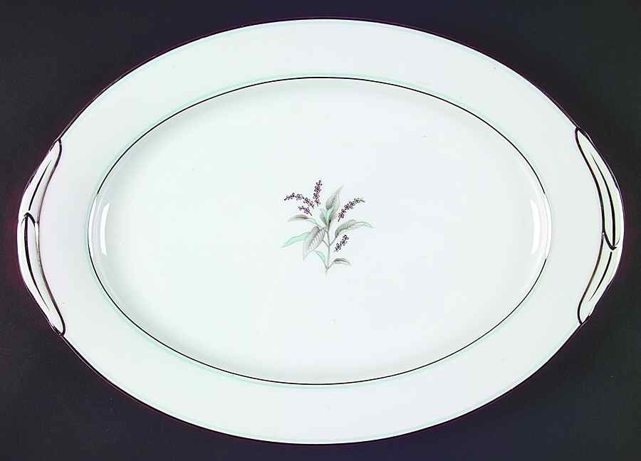 Shirley 16" Oval Serving Platter by Noritake-1