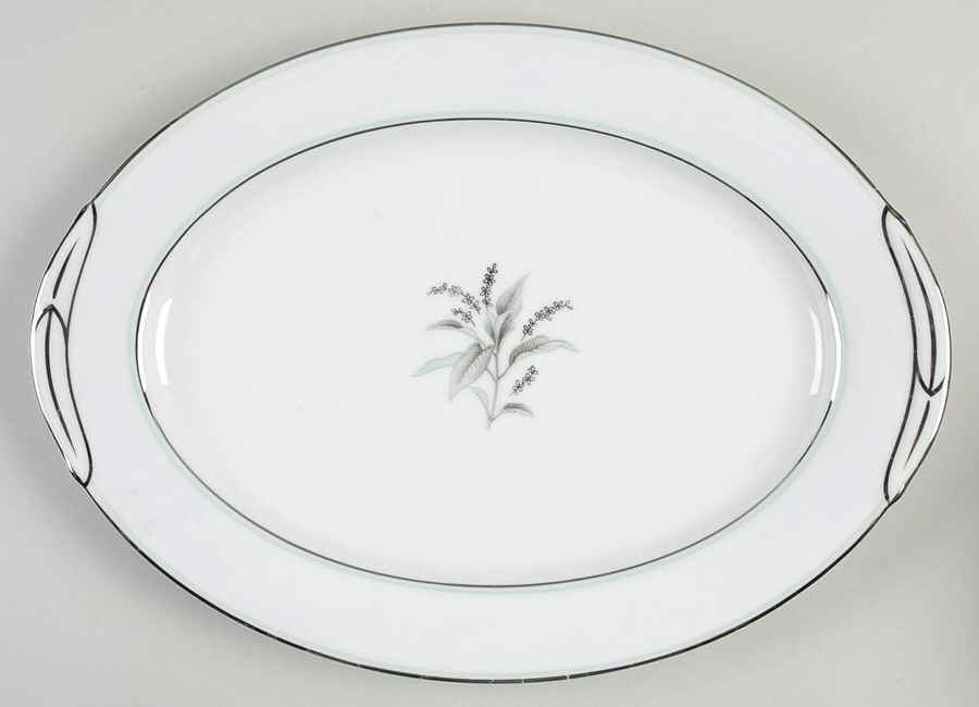 Shirley 13" Oval Serving Platter by Noritake-1