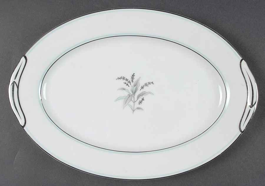 Shirley 12" Oval Serving Platter by Noritake-1