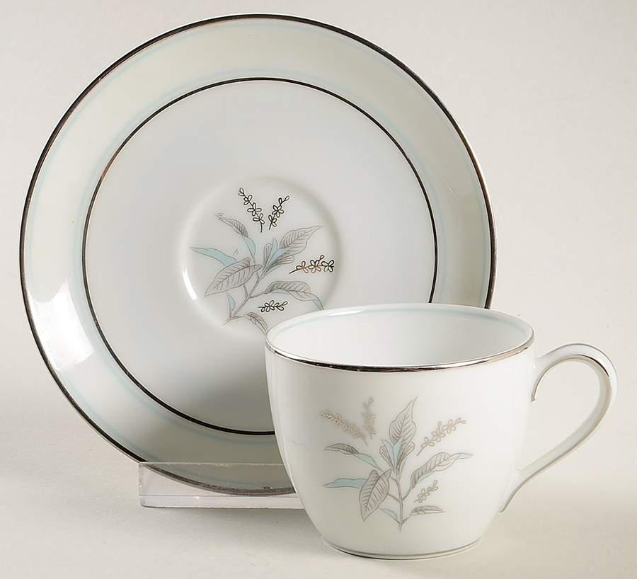 Shirley Flat Demitasse Cup & Saucer Set by Noritake-1