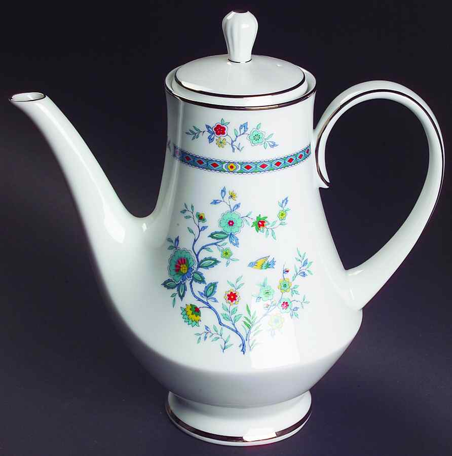 Shangri-La (2363) Coffee Pot & Lid by Noritake-1