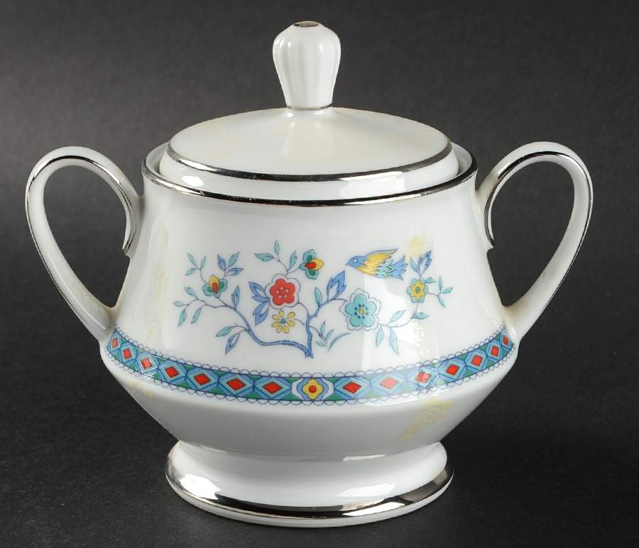 Shangri-La (2363) Sugar Bowl & Lid by Noritake-1