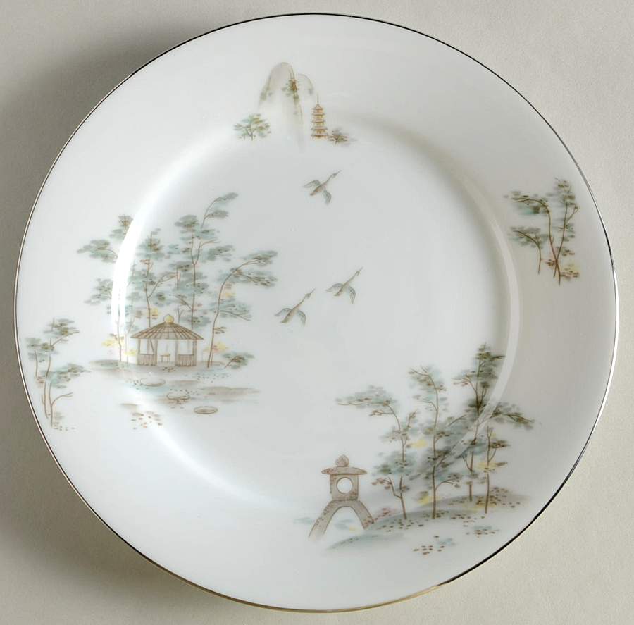Shangri-La (5787) Salad Plate by Noritake-1