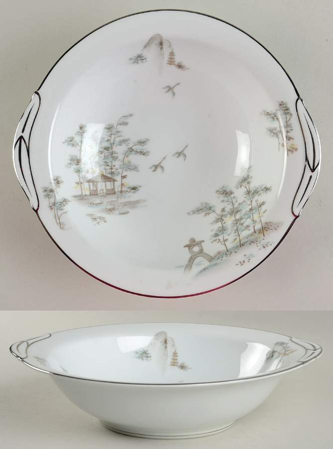 Shangri-La (5787) 10" Round Vegetable Bowl by Noritake-1