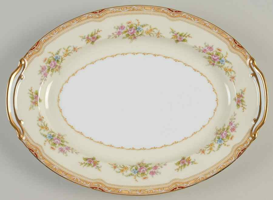 Sibley 11" Oval Serving Platter by Noritake-1