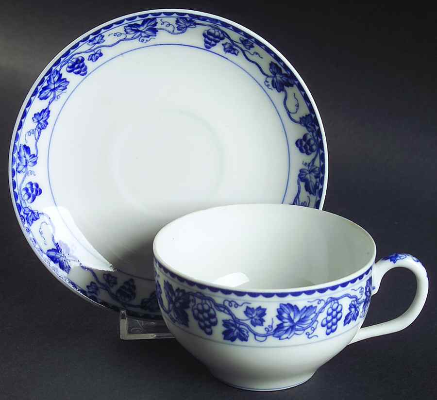 Sicily Flat Cup & Saucer Set by Noritake-1