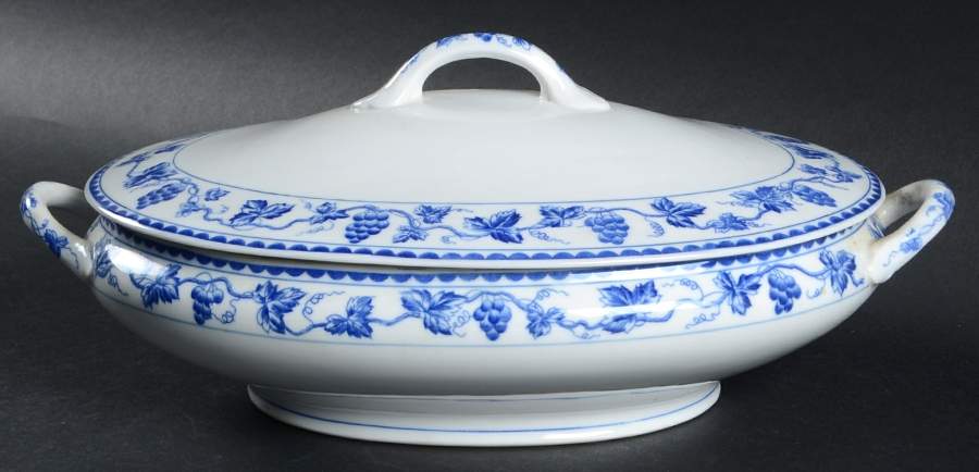 Sicily Oval Covered Vegetable by Noritake-1