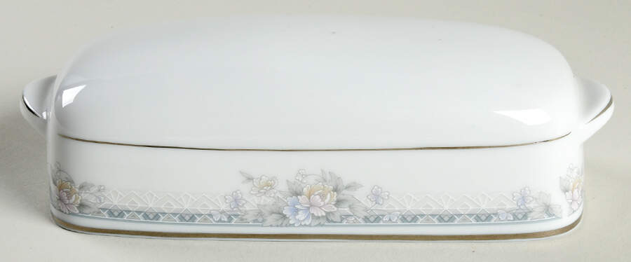 Silk Garland Lid for 1/4 Lb Butter by Noritake-1