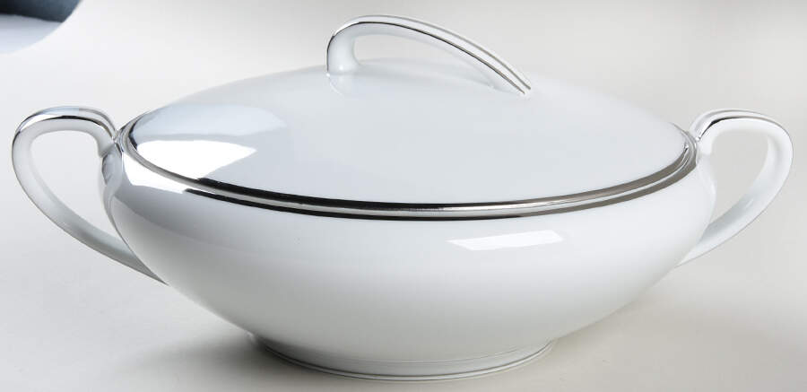Silverdale Round Covered Vegetable by Noritake-1