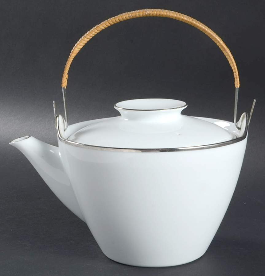 Silverdale Teapot & Lid with Removable Top Handle by Noritake-1