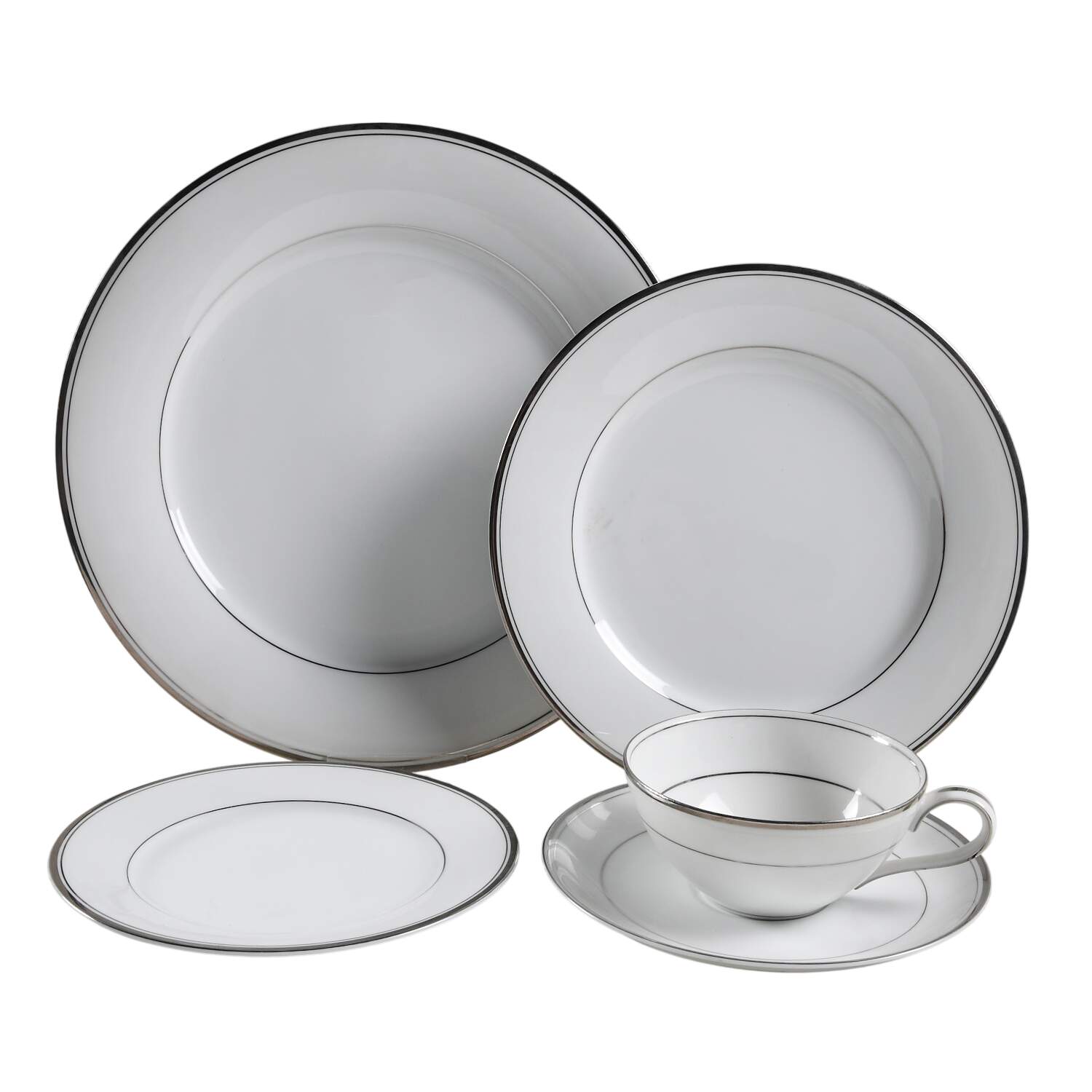 Silverton 5 Piece Place Setting by Noritake-1