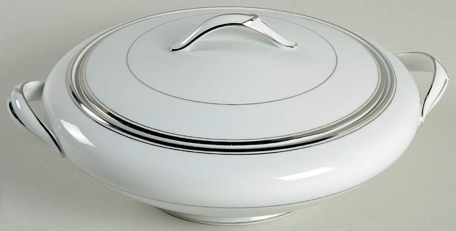 Silverton Round Covered Vegetable by Noritake-1