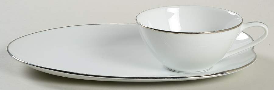 Silverton Snack Plate & Cup Set by Noritake-1