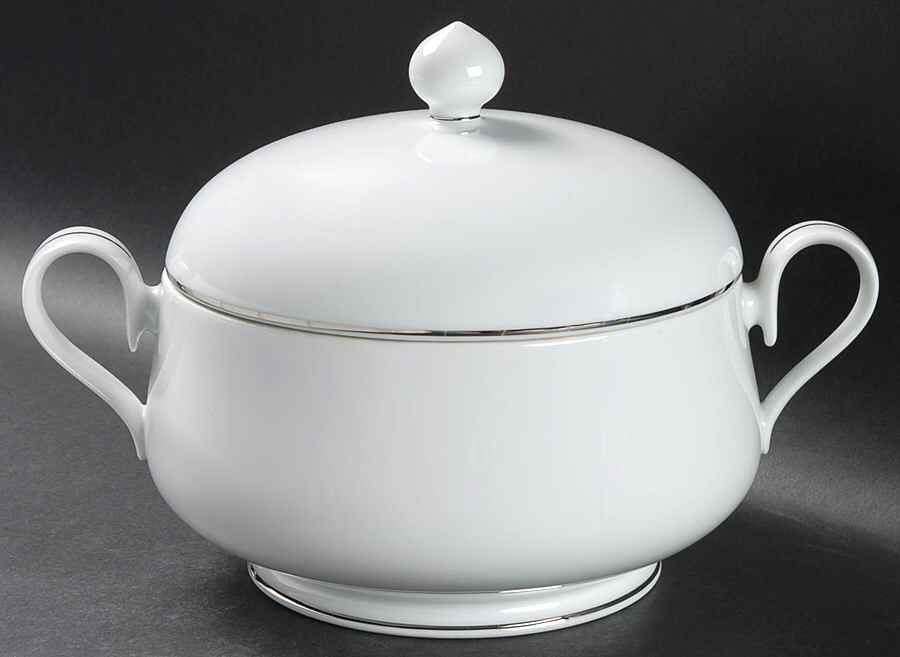 Silverdale Round Covered Vegetable by Noritake-1