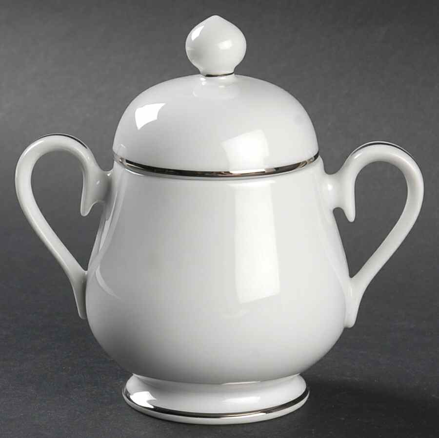 Silverdale Sugar Bowl & Lid by Noritake-1