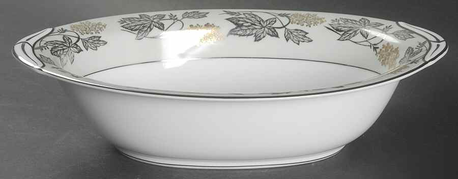 Silvine 10" Oval Vegetable Bowl by Noritake-1