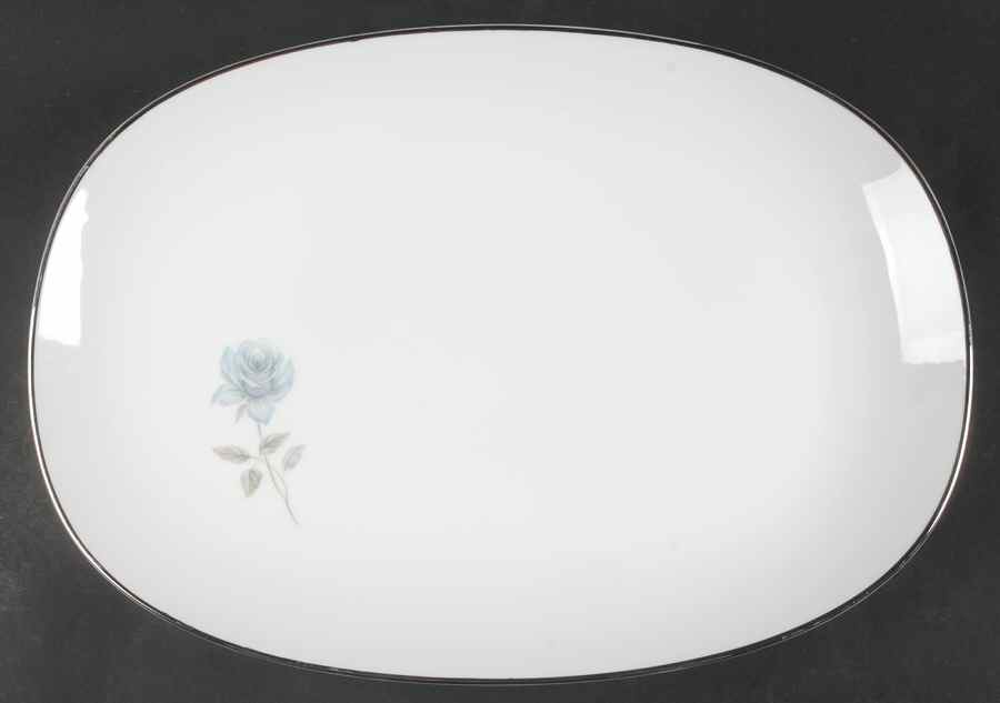 Simone 15" Oval Serving Platter by Noritake-1