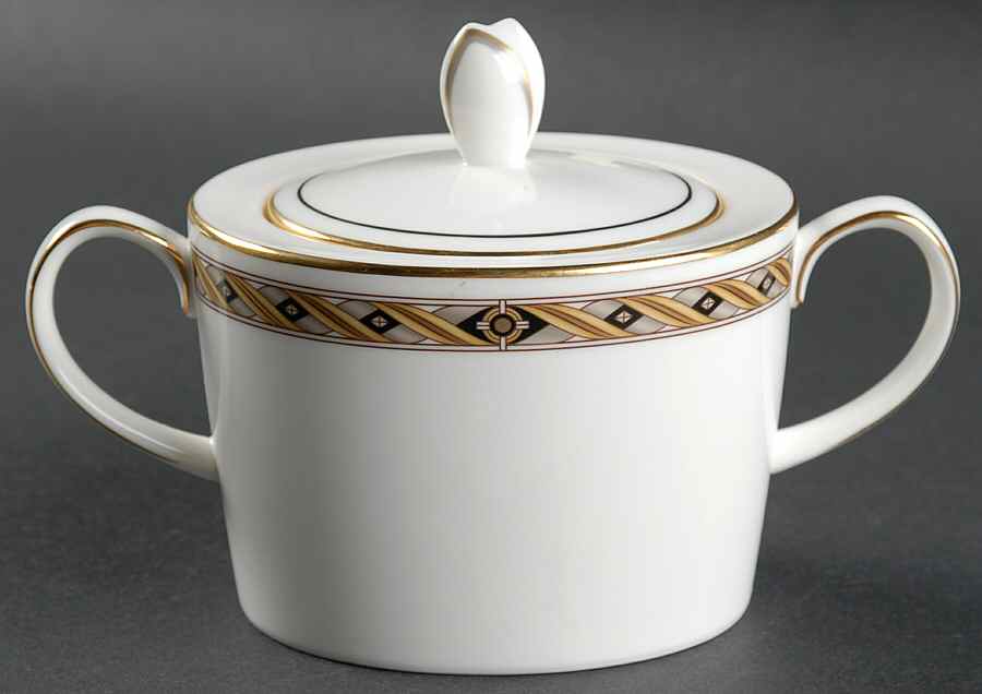 Sinclair Sugar Bowl & Lid by Noritake-1