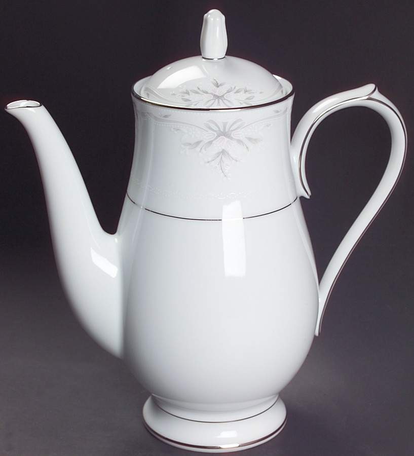 Silk Ribbons Coffee Pot & Lid by Noritake-1