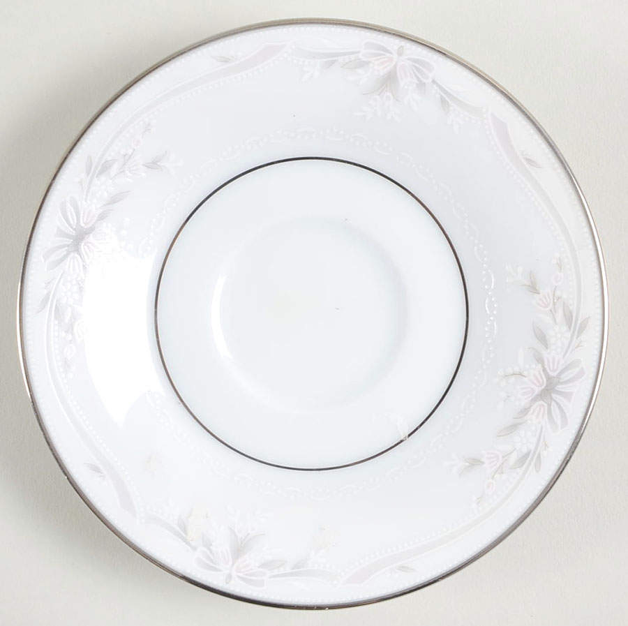 Silk Ribbons Saucer for Demitasse Cup by Noritake-1