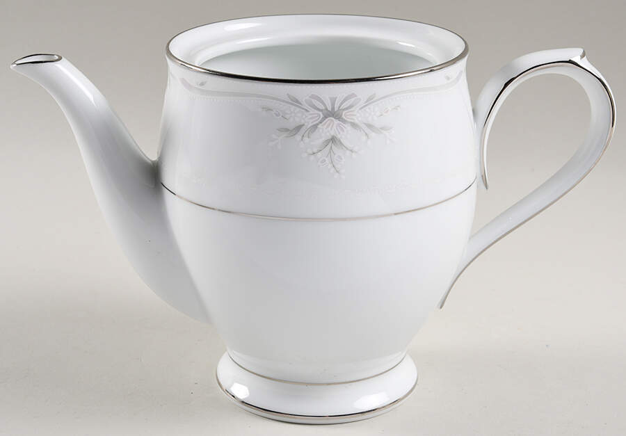 Silk Ribbons Teapot No Lid by Noritake-1