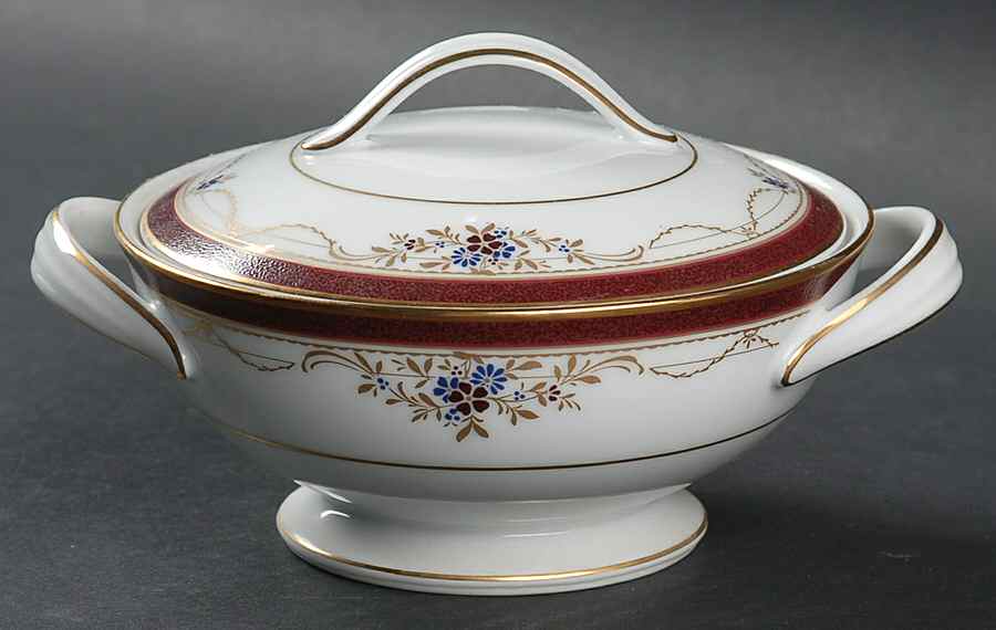 Silk Road Sugar Bowl & Lid by Noritake-1