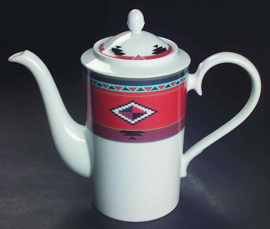 Sienna Sunset Coffee Pot & Lid by Noritake-1