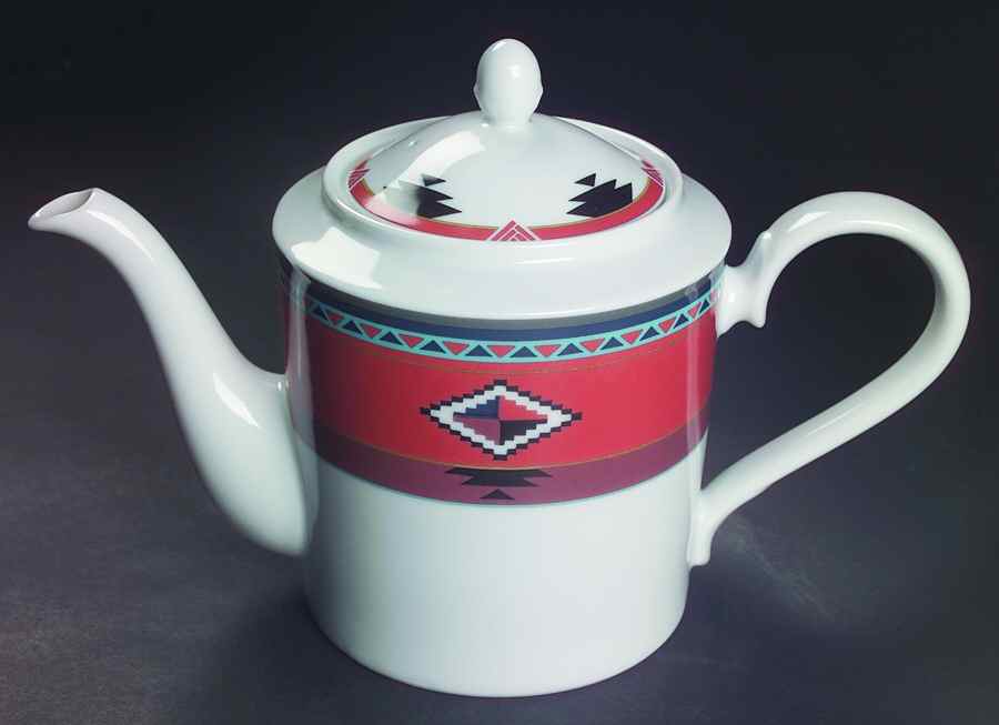 Sienna Sunset Teapot & Lid by Noritake-1