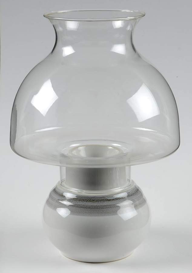 Sierra Twilight Hurricane Lamp & Globe by Noritake-1