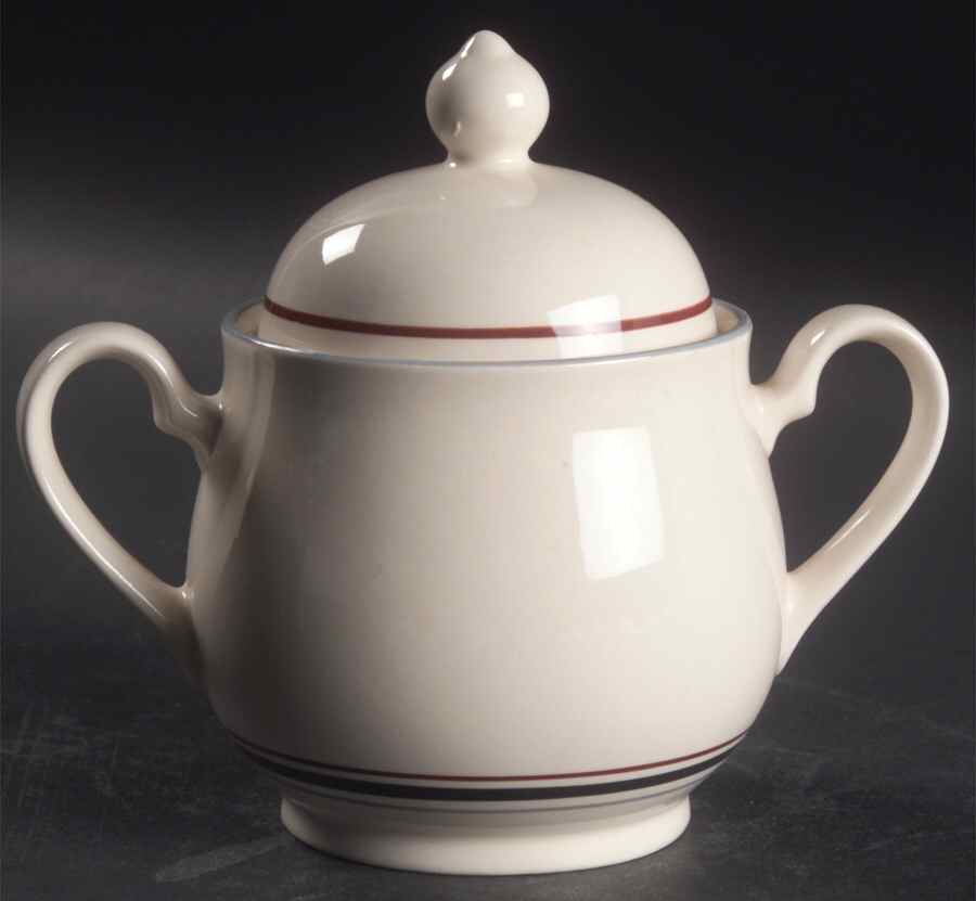 Slate Sugar Bowl & Lid by Noritake-1