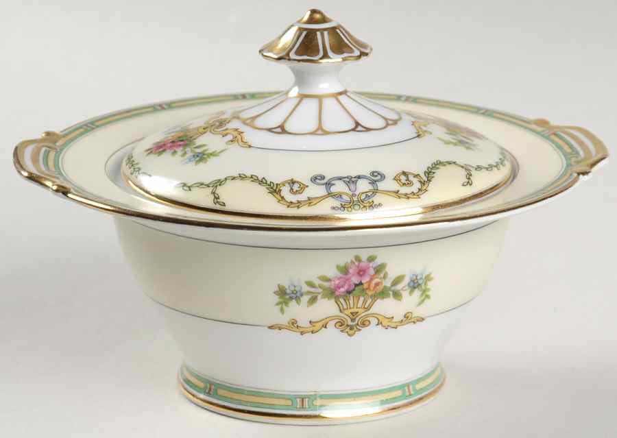Smartnis Sugar Bowl & Lid by Noritake-1