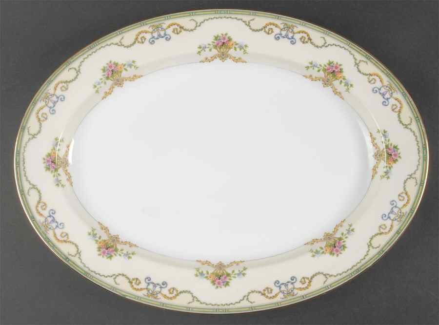 Smartnis 16" Oval Serving Platter by Noritake-1