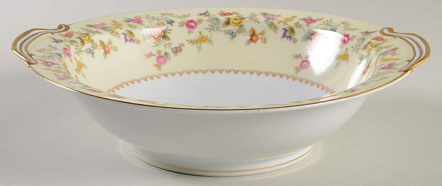 Smilax 10" Round Vegetable Bowl by Noritake-1