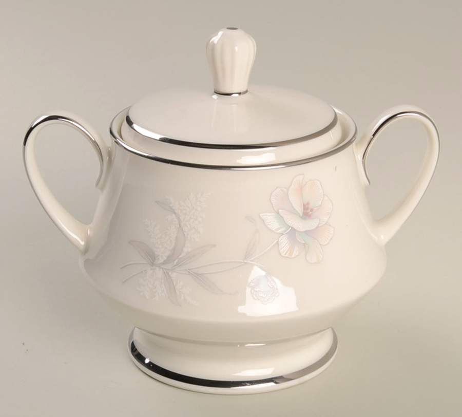Snow Field Sugar Bowl & Lid by Noritake-1