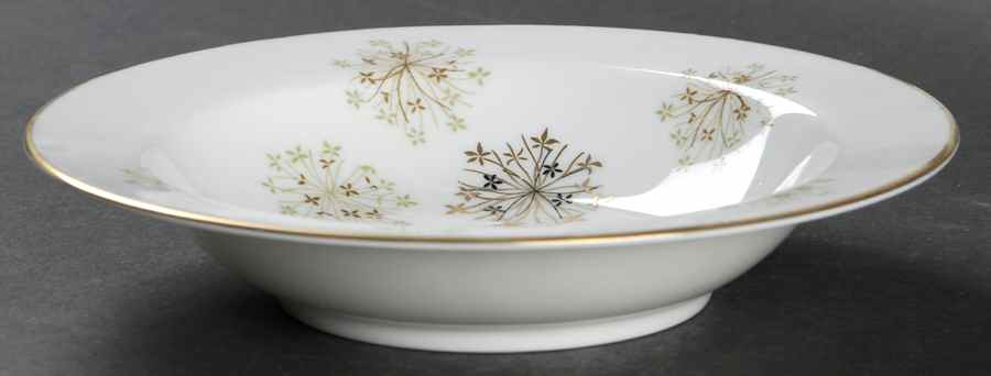 Snowflake (6908, 6934) Rim Fruit/Dessert (Sauce) Bowl by Noritake-1