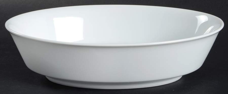 Snowville 9" Oval Vegetable Bowl by Noritake-1