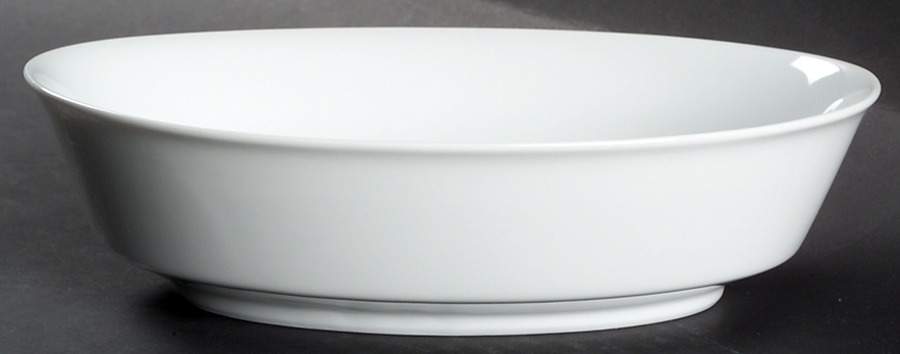 Snowville 9" Oval Vegetable Bowl by Noritake-1
