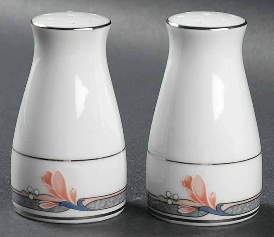 Snow Petal Salt & Pepper Set by Noritake-1