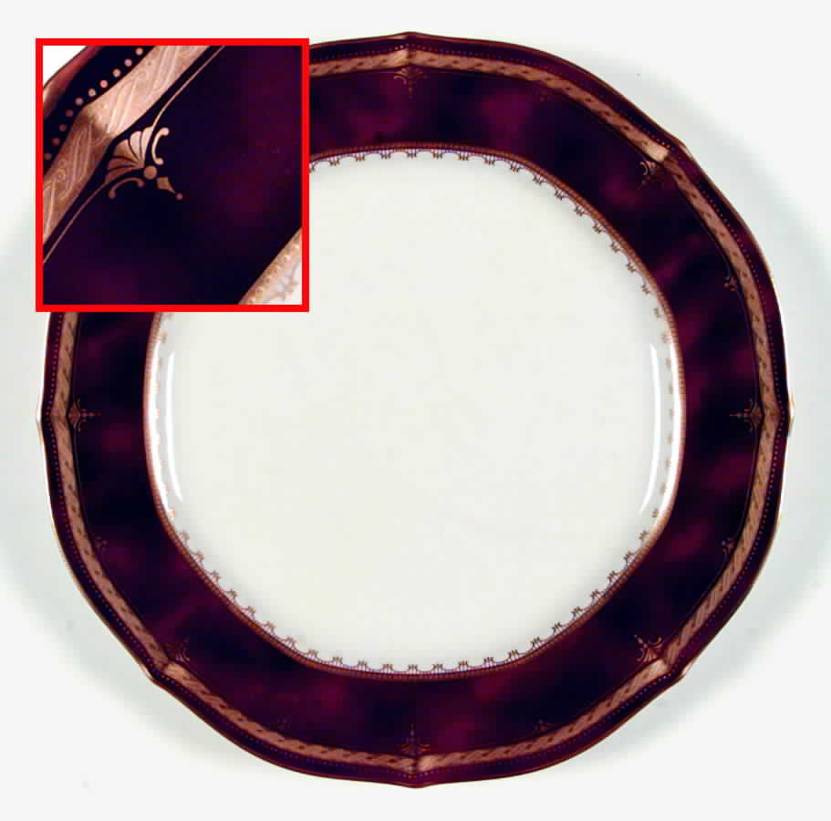 Solemn Amber Dinner Plate by Noritake-1