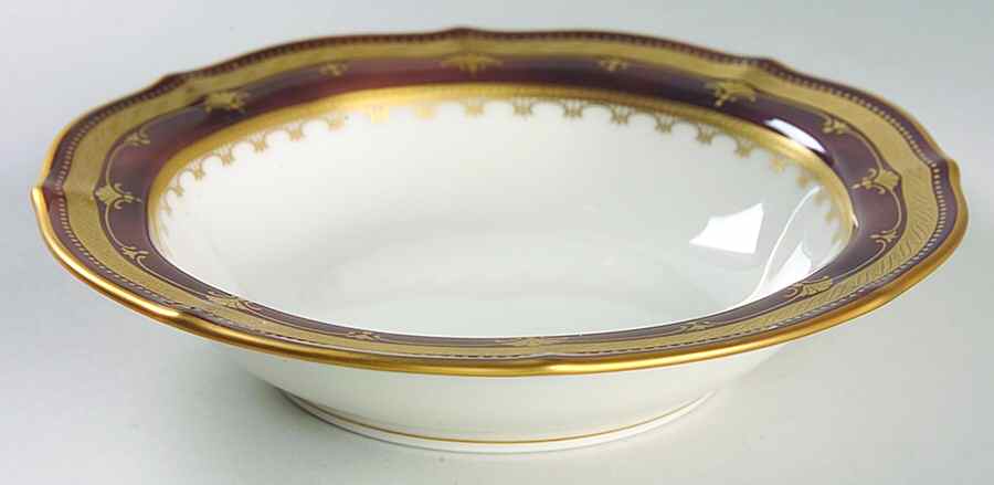 Solemn Amber Rim Fruit/Dessert (Sauce) Bowl by Noritake-1