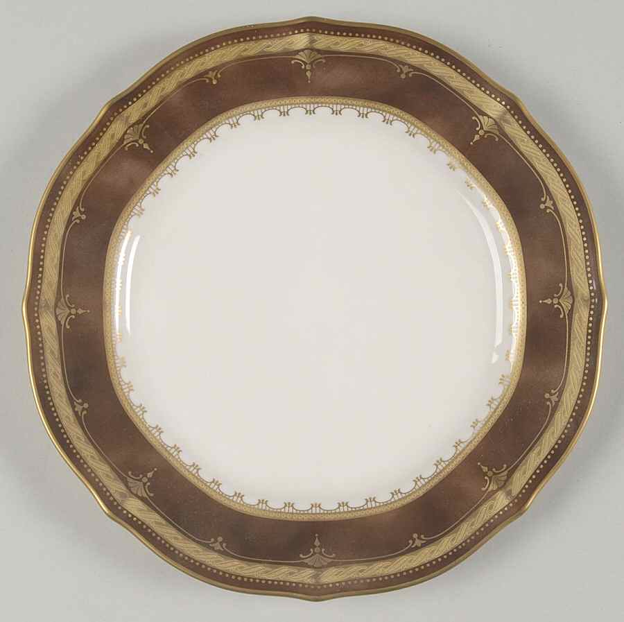 Solemn Amber Bread & Butter Plate by Noritake-1