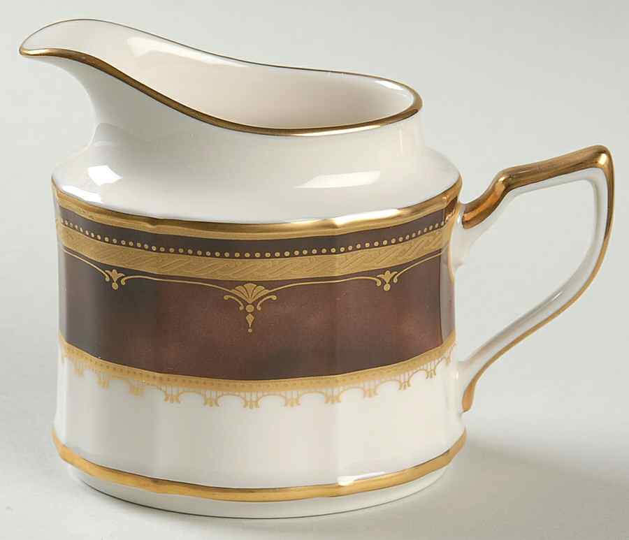 Solemn Amber Creamer by Noritake-1