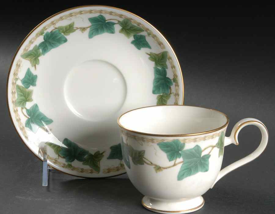 Southern Estate Footed Cup & Saucer Set by Noritake-1