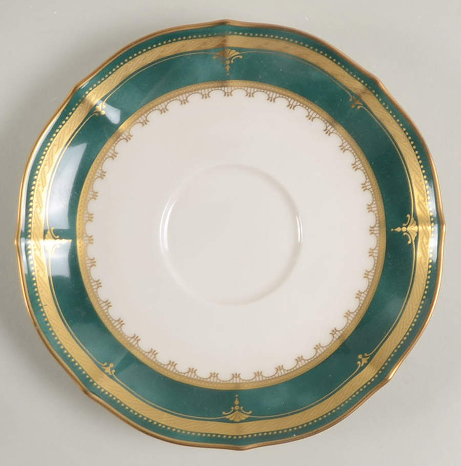 Solemn Emerald Saucer by Noritake-1