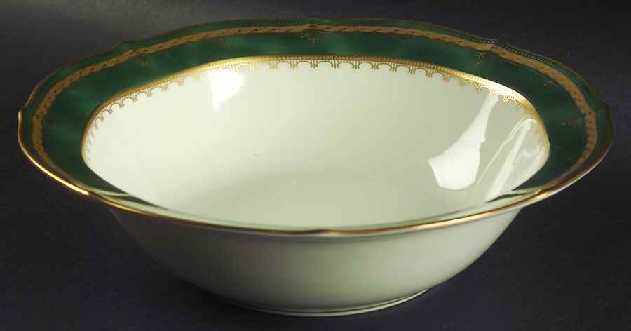 Solemn Emerald 9" Round Vegetable Bowl by Noritake-1