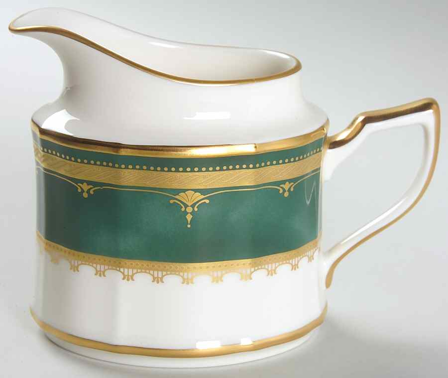 Solemn Emerald Creamer by Noritake-1