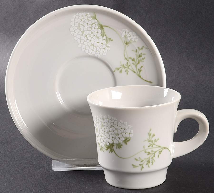 Softly Flat Cup & Saucer Set by Noritake-1