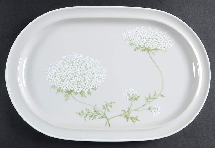 Softly 14" Oval Serving Platter by Noritake-1