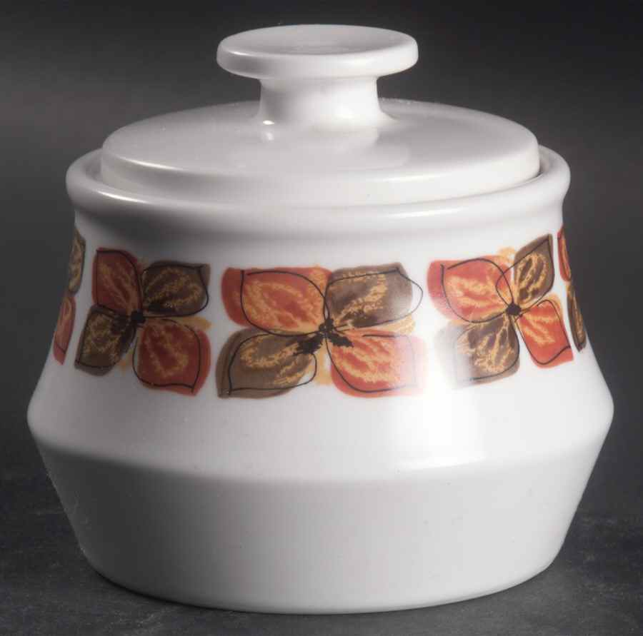 Southern Glow Sugar Bowl & Lid by Noritake-1