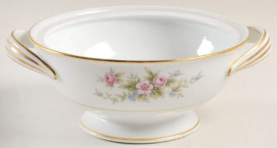 Somerset Sugar Bowl No Lid by Noritake-1